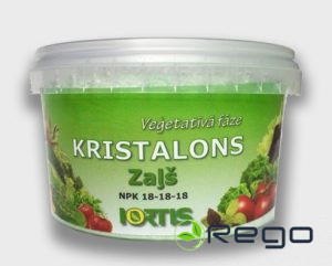 Hortis  kristalons zaļš 300g Hortis