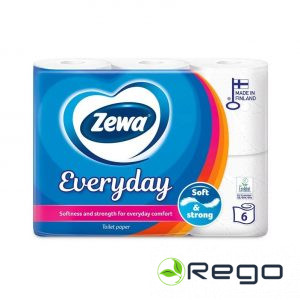 ZEWA Everyday 3kārtu t/p 6ruļļi