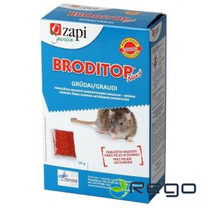 Žurku un peļu inde graudi Broditop Next, 150 g