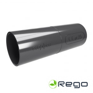 Savienojums EVOEL UV caurulēm D=20mm halogēnbrīvs melns 100 gab/iep.