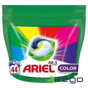 Ariel All-in-1 PODs Color Clean & Fresh Mazgāšanas Kapsulas, 44 Mazgāšanas Reizēm