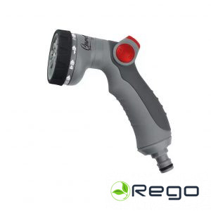 Dedra 80N206K 8-funkciju izsmidzināšanas pistole THUMB CONTROL