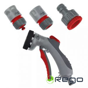 Dedra 80N211K 8-funkc. izsmidzināšanas pistole,kompl. 4gab.