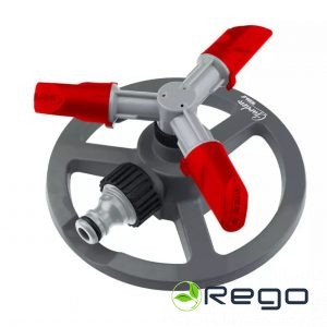 Dedra 80N325 3-sviru rotējošs smidzinātājs uz pamatnes