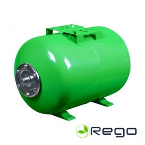 Izplešanās Trauks aukstam ūdenim 24 L, horizontālais, sarkans (81005)