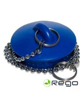 Korķis 32 mm sifonam 1 1/4' ar ķēdi (83463)