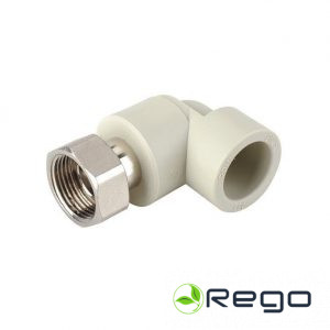 Līkums ar amerikanku 1/2-20 Fplast B24 1/2-20 GREY (84100)