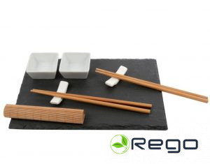 Suši komplekts 20x30cm, 6,5x6,5cm