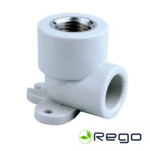 Līkums stiprināšanai pie sienas 25-1/2F, B19 25-1/2 GREY (84183)