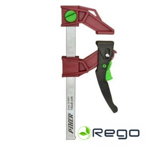 Piher saspiešanas spīles ar plastmasas žokļiem, 16cm, maks. 120kg (PI30901)