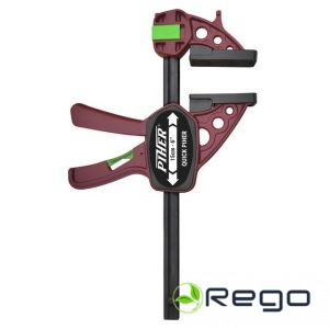 Piher vienas rokas mini ātrās fiksācijas spīles 8 x 125cm, maks. 150kg (PI52625)