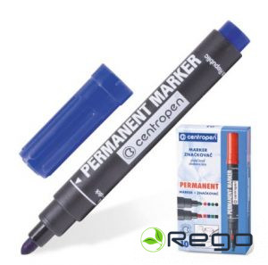 Centropen marķieris Permanent Zils Knisks 2,5mm