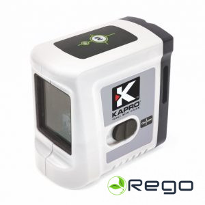 Kapro 862G Paškalibrējošs krustleņķa lāzera nivelieris ar zaļo staru,magnētisks