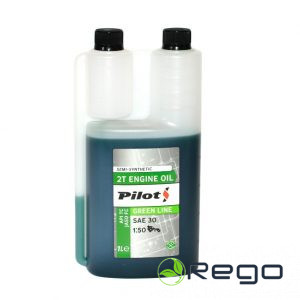 Pilots Pussintētiska eļļa 2T dzinējiem Green Line 1L ar dozatoru (888311)