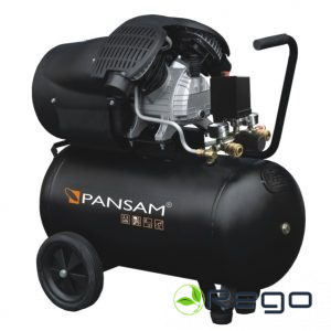 Pansam A077060 Eļļas kompresors, 2,2 kW, 8 bar, 2-cil. V, 412 l/min, 50L