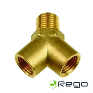 Pansam A535354 Slipais T-gabals 2x1/4" iekšeja vitne (F), 1x1/4" areja vitne (M)