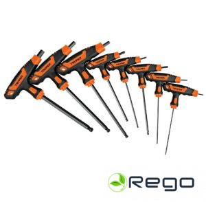 Truper Sešstūra atslēgu komplekts ar T veida rokturi 2-10mm ALL-8TMX