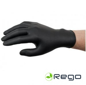 Vienreizlietojamie nitrila cimdi Ansell Microflex 1pāris, 0.12mm, melna AN938520