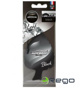 AROMA Gaisa atsvaidzinātājs Lapiņa Black
