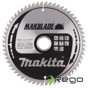 Makita Zāģripa MAKBLADE 216x2x30mm 5° T60 (B-09058)