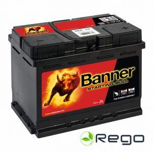 BANNER Akumulators Batterry 62Ah 510A Starting Bull 12V (BA56219)