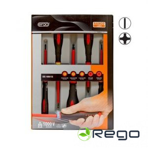 Bahco Elektriķu skrūvgriežu komplekts ERGO 6 gab. (BE-9881S)