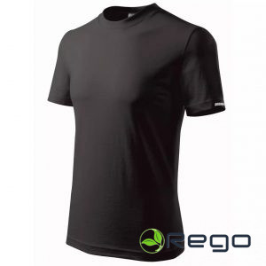 Dedra BH5TB-XXXL Vīriešu T-krekls, melns, 100% kokvilna XXXL