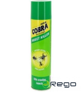 Super Cobra aerosols pret rāpojošiem insektiem