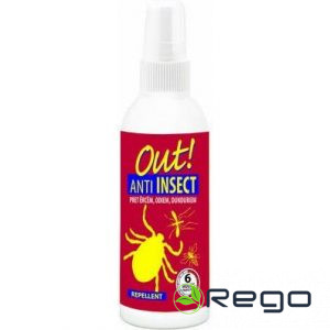 OUT līdzeklis odu un ērču atbaidīšanai 100ml 6h