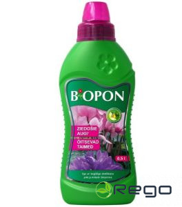 Biopon šķidrais mēslojums ziedošiem augiem 500ml