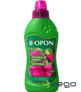 Biopon šķidrais mēsl. petūnijām 500ml