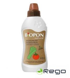 Biopon Biohumus dārzeņiem un garaugiem 500ml