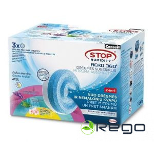 Mitruma uzsūcēja tabletes Ceresit REF AROMA MIX 3x450g PROMO