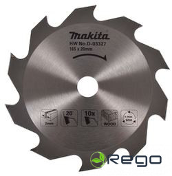 Makita Zāģripa 165x20x10T (D-03327)