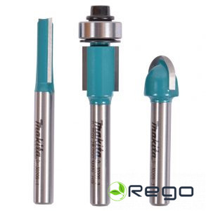 Makita frēžu kts. 3gab. 6mm, D-30209