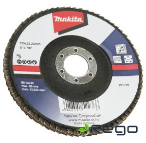 Makita Lameļu slīpdisks Economy type 125x22.23 A60 Metālam (D-63482)