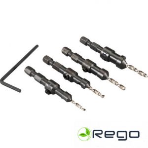 Makita Zeņķis ar centra urbi komplekts No.6, No.8, No.10, No.12 (D-73455)