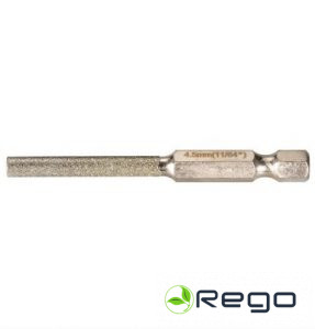 Makita 4.5mm zāģu ķēžu dimanta vīle urbjmašīnām ar 1/4"stiprinājumu D-73754