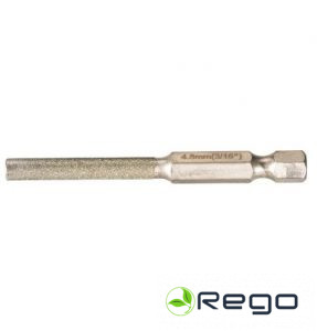 Makita 4.8mm zāģu ķēžu dimanta vīle urbjmašīnām ar 1/4"stiprinājumu D-73760