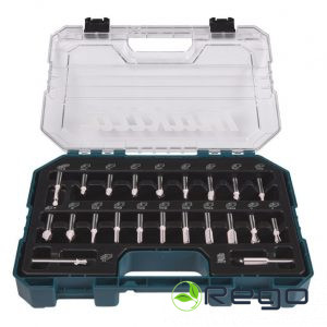 Makita Frēžu komplekts 8mm. 22gab. (D-74784)