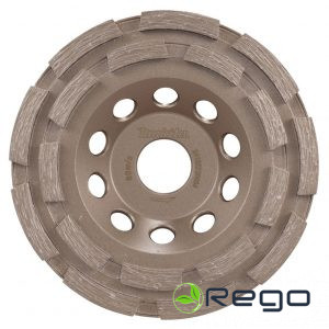 Makita Dimanta slīpdisks betonam, divas segmentu rindas, 125mm (D-80606)