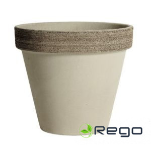 Keramikas puķu pods 19cm Vulcano Graffiato