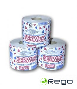 SERWUS Tualetes papīrs  D024 1gb.