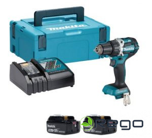 Makita DDF484RGJ Urbjmašīna 54/30 Nm, 18v 2x6.0Ah
