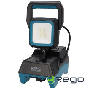 Dedra DED6905 Ar akumulatoru darbināma darbnicas lampa 18V, DEDRA SAS+ALL