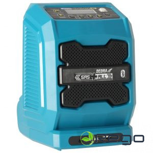 Dedra DED7005 Akumulatoru Radio Bluetooth, USB ligzda 18V, SAS+ALL