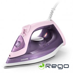 Philips DST3020/30 Tvaika gludeklis 3000 sērijas, 2200W, violets ar rozā