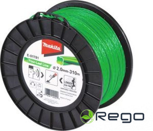 Makita trimmeraukla 2.0mm/310m zaļa (E-01781)