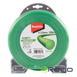 Makita trimmeraukla 2.0mm/126m apaļa (E-02711)