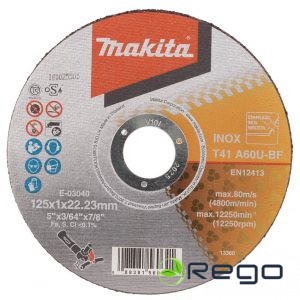 Makita Griezripa 125 x 1.0mm Inox/tērauds (E-03040)